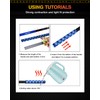 GLL Heat Shrink tubing, Long 3.2 ft, Big Size 15-50mm,