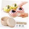 Alipis 100 Pcs Mini and Pie Pans Round Bottom Easy