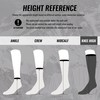 LEAKDRY Waterproof Socks Knee High Long Socks,Thermal Ligthweight Breathable,Hiking,Cycling,Running,Skiing, Blue,