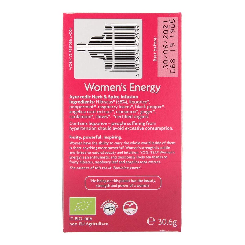 Yogi Tea Women's Energy 17bag ( Pack of 1 )