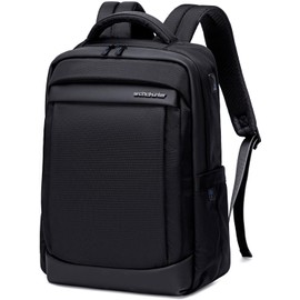 Mochila para Laptop Antirrobo ARCTIC HUNTER B00478-1, Impermeable, Ligera, con Puerto USB y Compartimentos, para Hombre y Mujer, Ideal para Oficina, Escuela, Viajes, Compatible con Laptops hasta 15.6"