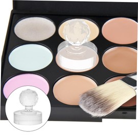 WOONEKY Eyeshadow Pressing Tool Blusher Press Stamp Highlighters Makeup Eye Shadow Stamper Pressing Seal Mold Space-efficient