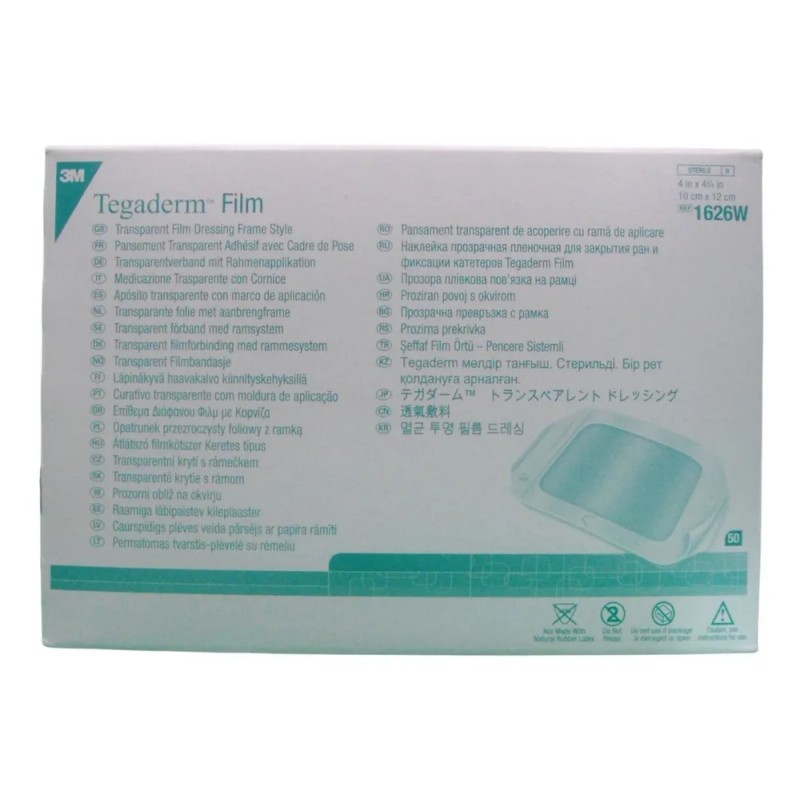 Tegaderm Film 3M 10x12 Cm CAJA C/50 Parches