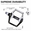 Bicycle Pedals-Aluminium Alloy Bicycle Pedals-Mountain Bike Pedals with Removable Non-Slip