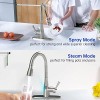 GOESMO Modern Touchless Kitchen Faucet Pull Sprayer Adjustable Water Flow