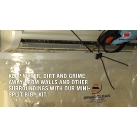 SpeedClean - Kit de babero con división mini bolsa de repuesto