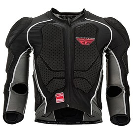 Fly Racing Barricade Long Sleeve Protective Suit (Black, Large)