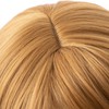 abouder Men Brown Cosplay Wig Short Layered Natural Fluffy Hair