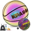 KPASON Balones de baloncesto, holográficos, brillantes, tamaño 6