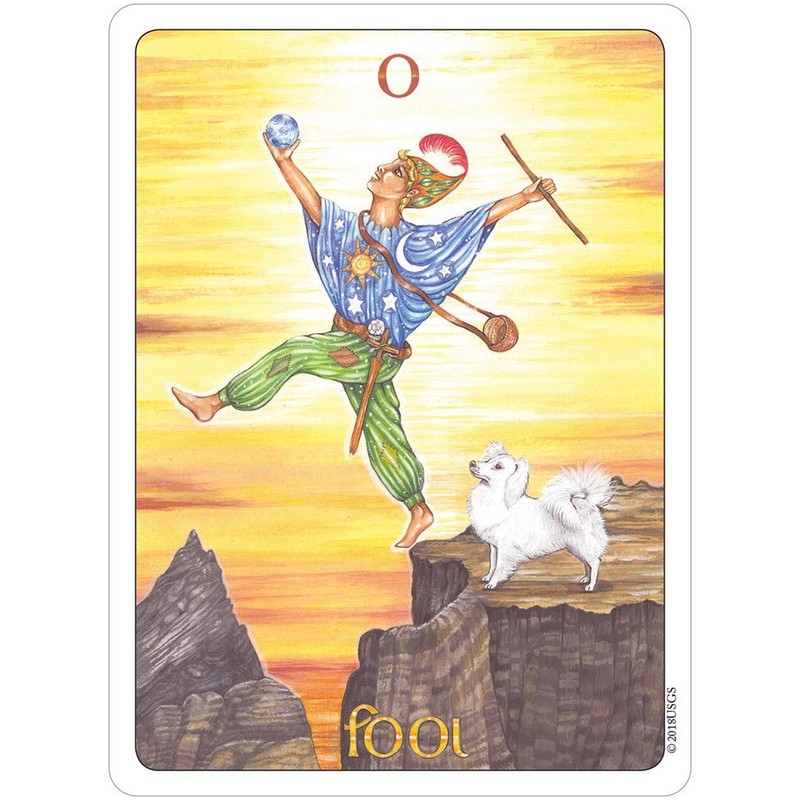 Gill Tarot with Japanese Instruction Manual (English Language Not Guaranteed)