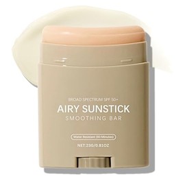 Sunstick SPF 50+, Sunscreen Stick SPF 50+ Face, Water Resistant Sunblock 80 Minutes, Invisible Sun Cream