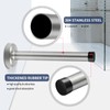 Door Stops, Long Door Stopper 6 Inch, Stainless Steel, Wall