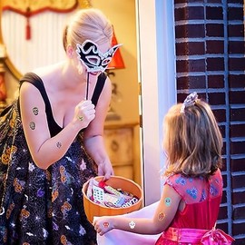 Tatuajes De Calaveras De Azúcar Del Día De Los Muertos (156 Piezas), Tatuajes Temporales De Halloween, Tatuajes De Esqueleto De Calavera De Azúcar Para Niños, N Diseño 01