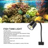 Clip On Fish Tank Light 3 Colors Adjustable Exquisite Beautiful