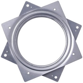 HNMZDS Lazy Susan Turntable 200-lb Steel Ball Bearing Rotating Tray Strong Sturdy Table Cabinet Low Profile for 360˚ Chair and Door, Kitchen, Craft Project, Makeup Holder (3 Inch)