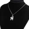 WUSUANED Cute Monkey Necklace Chimpanzee Necklace Monkey Lover Gift Animal