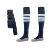 League Outfitters Richardson Baseball or Softball Belt/Sock Combo - Navy/Columbia