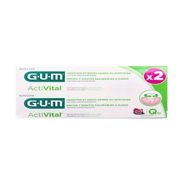 Gum Activital Toothpaste Q10 2 X 75Ml