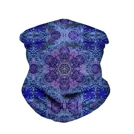 Face Scarf Cover Mask Bandana | Reusable Face Mask Covering Mouth Nose Cover | Protect from Dust Sun Bandanas | Neck Gaiter Blue Star