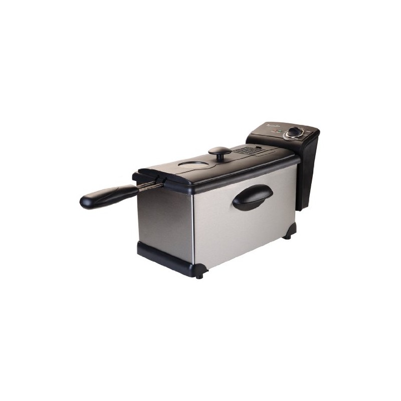 Professional Series 3 Lt Deep Fryer with Enamel Pot, Stainless