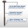 Kreg SML-C2X250-125 HD Pocket Screws, 2-1/2 Inch (125 Count)