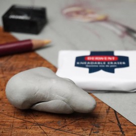 Derwent Kneadable Art Eraser, Mouldable, Ideal For Highlighting & Stippling, Professional Quality, 0700231