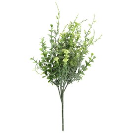 Tokyodo FG001581-zzz Artificial Flowers MAGIQ Mixed Green Bush, Green, L10.2 x W 8.7 inches (26 x 22 cm)