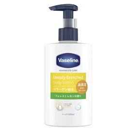 Vaseline Deeply Enriched Body Lotion with Forest Lemon Fragrance 300ml [High Moisture & Fragrance Body Lotion]