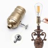 DiCUNO Lamp Turn On/Off Switch Knobs Replacement, Metal Lamp Switch