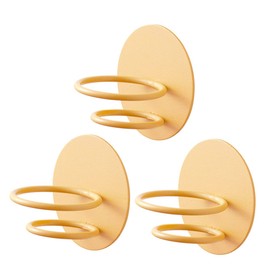 BIUDECO 3pcs Wall Mounted Makeup Sponge Holder Powder Puff Racks Compact Design for Easy Storage Non-deformable Sponge Organizer for Cosmetics