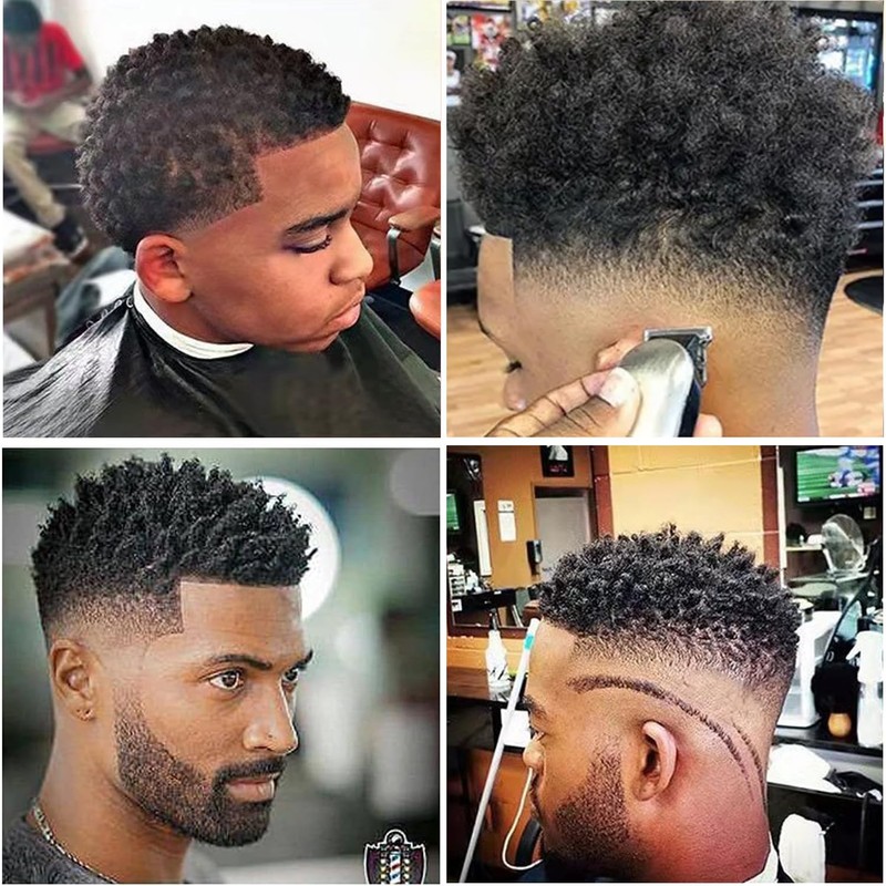 ARJDXDP 3 Set Haarbürste Schwamm, große Löcher Afro Curl Schwamm,