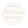 Hama 223 Midi - White Pegboard - Small Hexagon