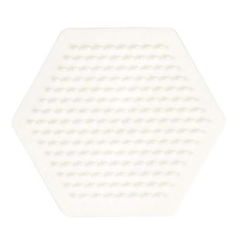 Hama 223 Midi - White Pegboard - Small Hexagon