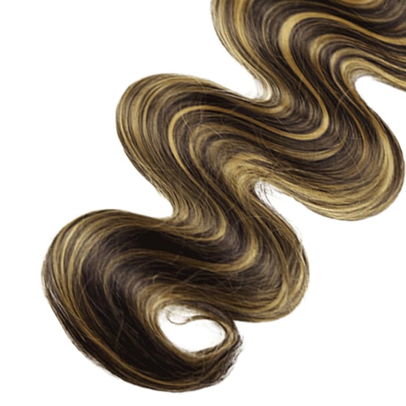 Niciitysi Highlight Human Hair P1B27 Body Wave Bundles 18 20