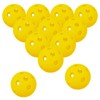 Lixada Pickleball Balls with 26 Small Precisely Drilled Holes for