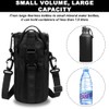 Lvjkes Bottle Holder Backpack, Bottle Holder Belt, Nylon Material with