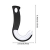 1pcs Ring Pull Can Opener, J-Shaped | Non-Slip Handle |