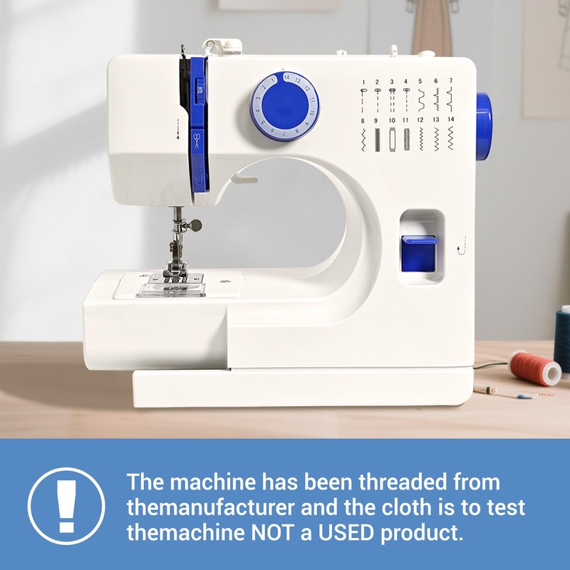 Lastempa All-in-One Sewing Machine for Beginners, Easy to Use Dual