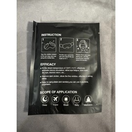 XPCare Steam Eye Mask Unscented Heated Eye Pad Disposable Spa Warm Compress