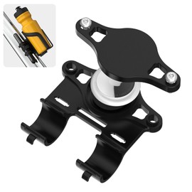 Multifunktionale Fahrradhalterung, wasserdicht, für AirTag, GPS-Abdeckung, Flaschenhalter, Halterung für Fahrradpumpe, kompatibel mit GPS-Tracker, Diebstahlschutz, Zubehör für Mountainbike, AirTag