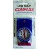 YCM 13021 LED Pocket Compass for Outdoors & Camping, No.