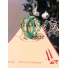 Xmas Theme 3D Pop Up Greeting Card for All Occasions