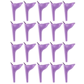 (RONGUI) Women-only Standing Urinal, 2/4/10/20 Pieces, Nursing Care, Disaster, Emergency Toilet, Outdoors, Women's, Simple Toilet, Pregnant Women (Set of 20)