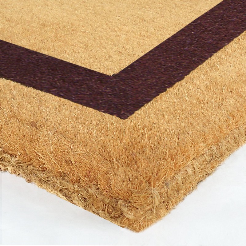Heavy Duty 24" x 57" Coco Mat Brown Single Picture