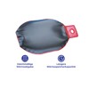 WENKO 7116500 Moorwärmflasche Exquisit - Moorgel, suede, 25.5 x 2.5