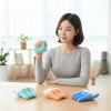 악력기 손가락 운동기구 노인 힘 기르기 휴대용 악력 단련기 손 근력 강화 도구 [오렌지] Hand Grip Finger Exercise Equipment for Seniors Portable Grip Strength Trainer Hand Strengthening Tool [Orange]
