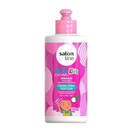 Salon Line - Linha Tratamento (SOS Cachos Kids) - Creme para Pentear 300 Ml - (Salon Line - Treatment (Kids SOS Curls) Collection - Combing Cream 10.14 Fl Oz)