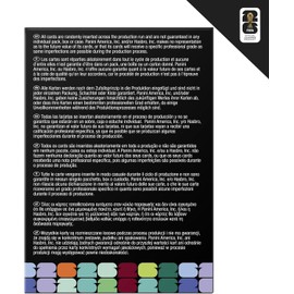 Premium Chrome Soccer Trading Card Box - 24 Collectible International Football Game Cards with Exclusive Foil Parallels, 6 Packs Hobby Edition