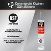 Sealant, 9.8 oz, Stainless Steel