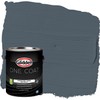Glidden One Coat 1 gal. Goblin/Gray Flat Interior Paint with